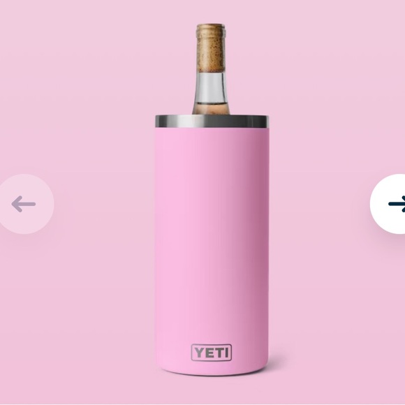 Yeti Other - YETI Rambler Wine Bottle Chiller Power Pink Wine Chiller